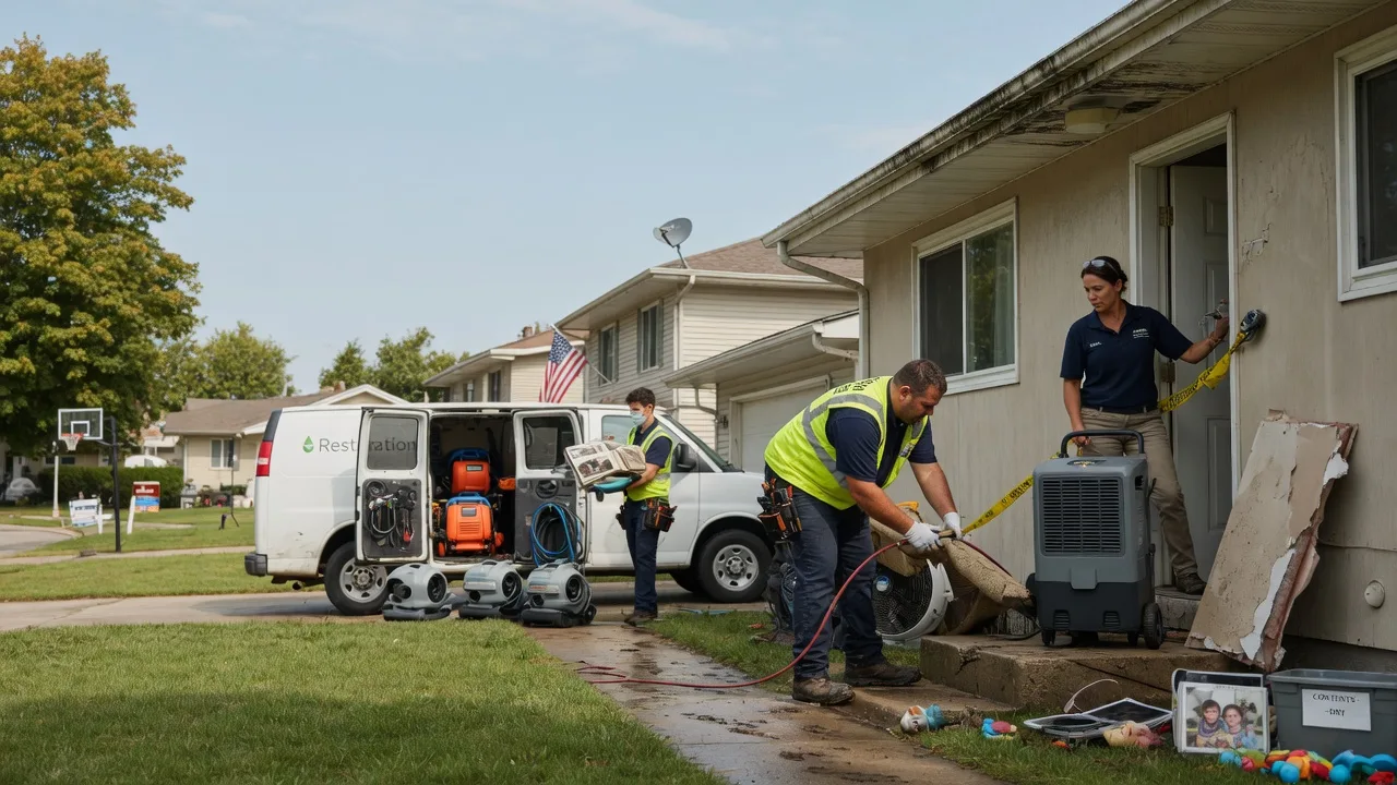Water Damage Restoration in Meridian, CA near me